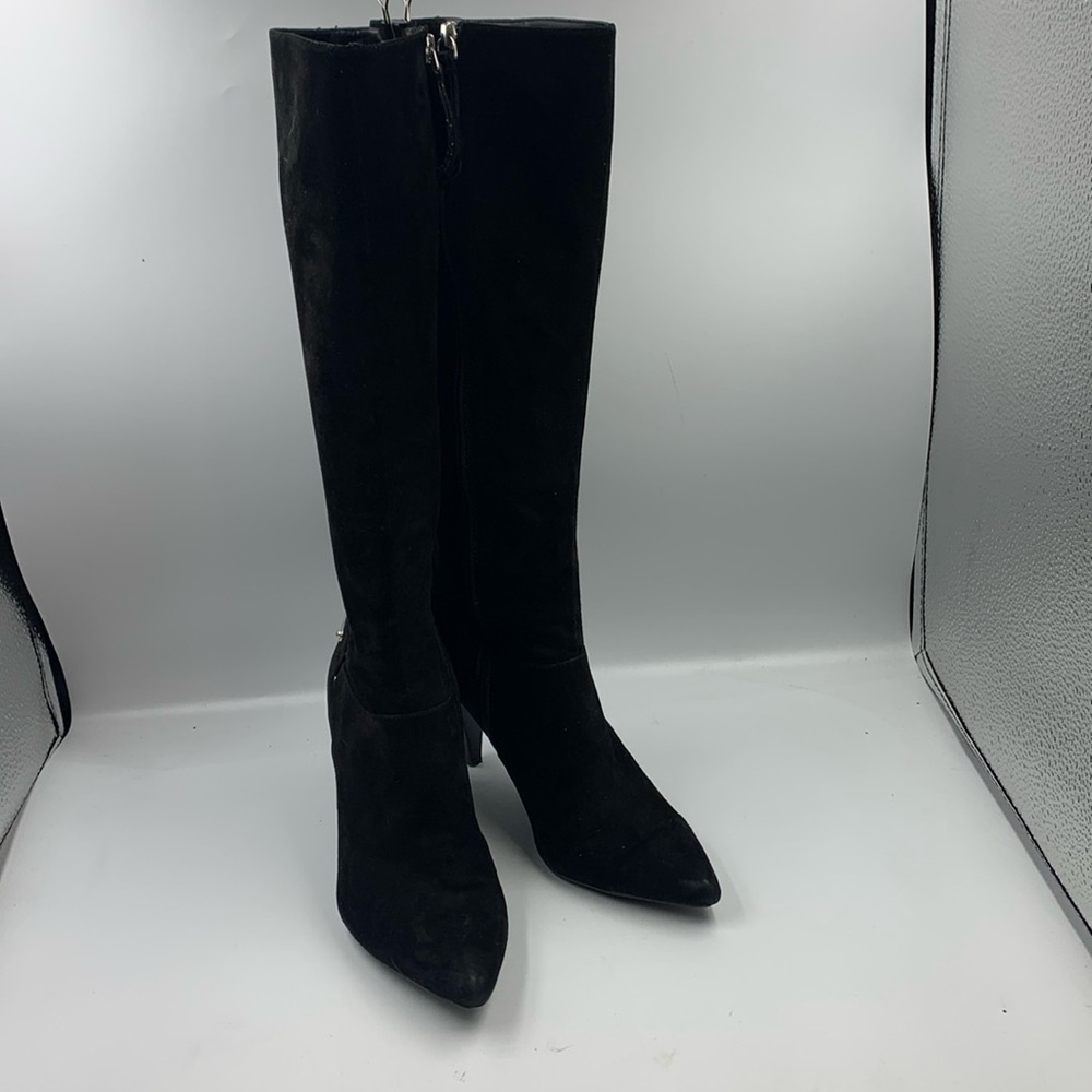 High heel knee boots